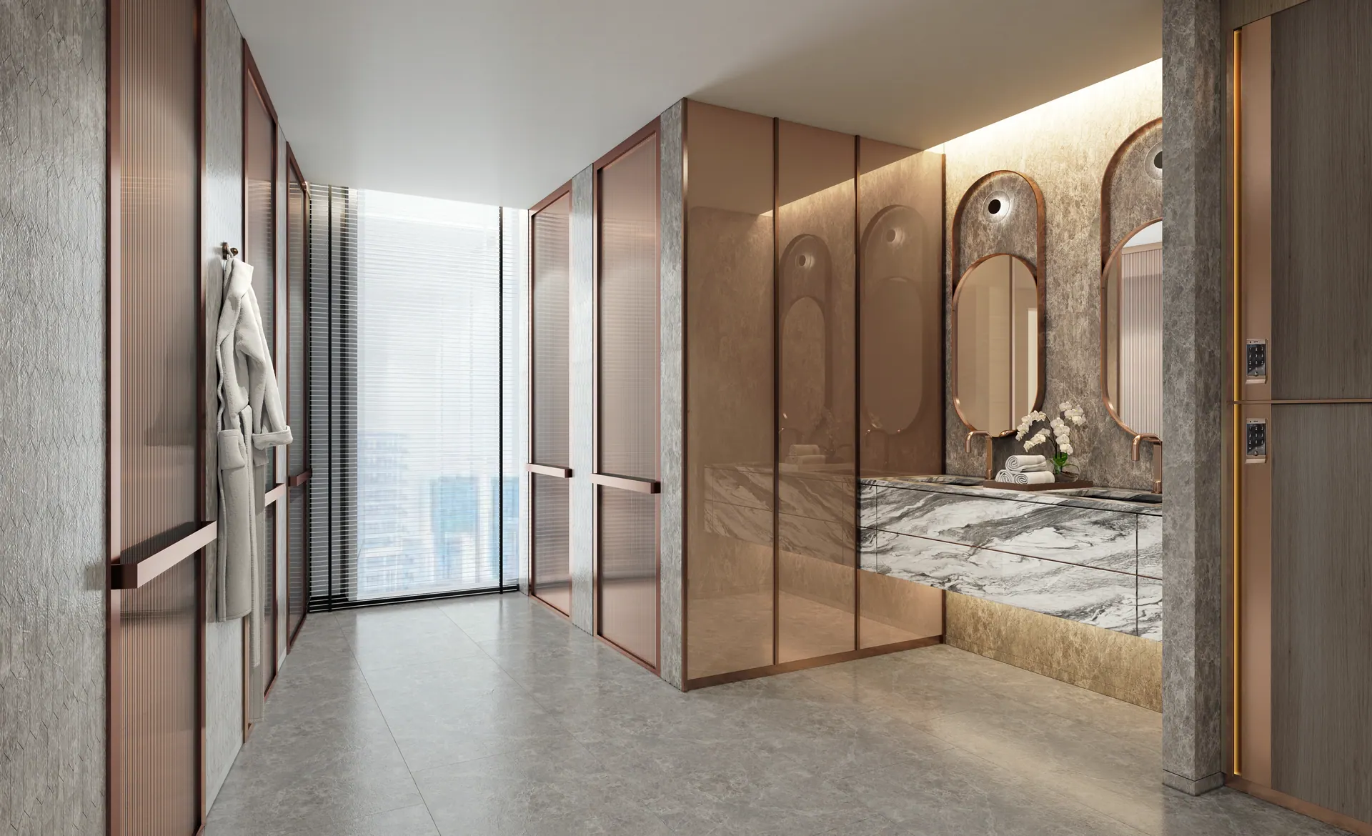 15 Cascade, Sauna i łaźnia parowa