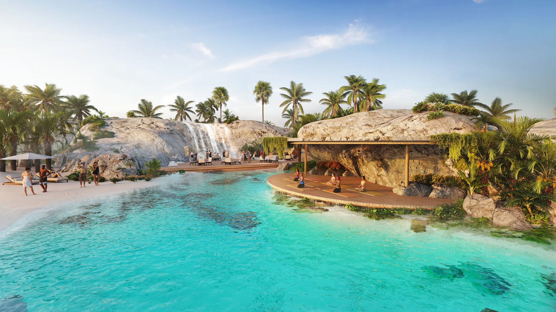 DAMAC Islands 2, Ukryta restauracja