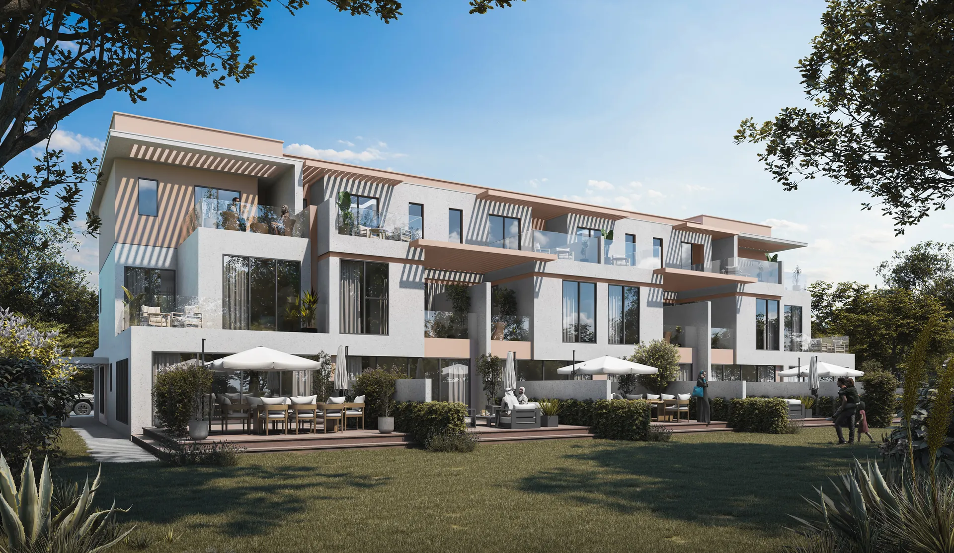 DAMAC Islands 2, Prywatny ogród
