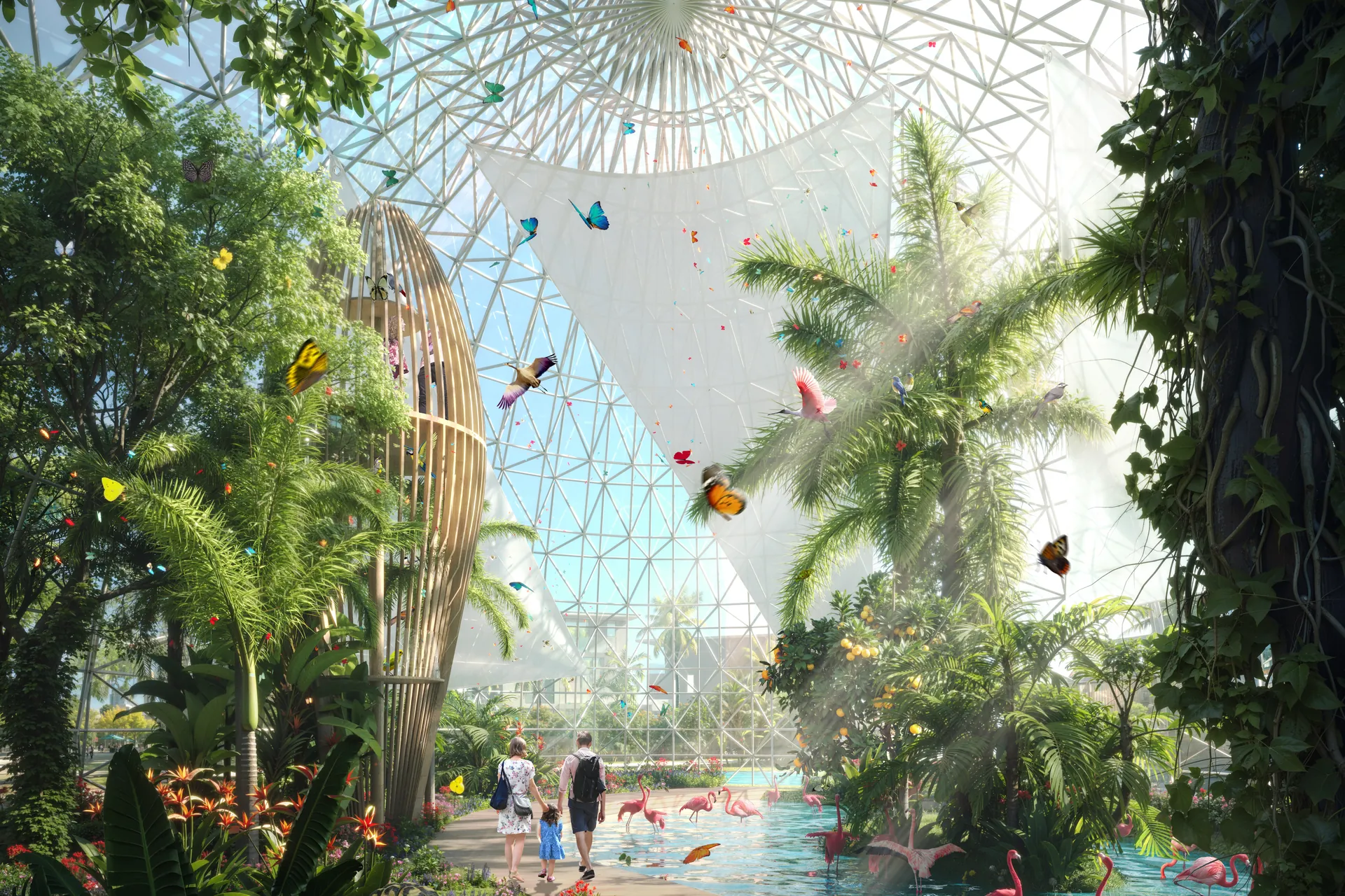 DAMAC Islands 2, Ogród botaniczny