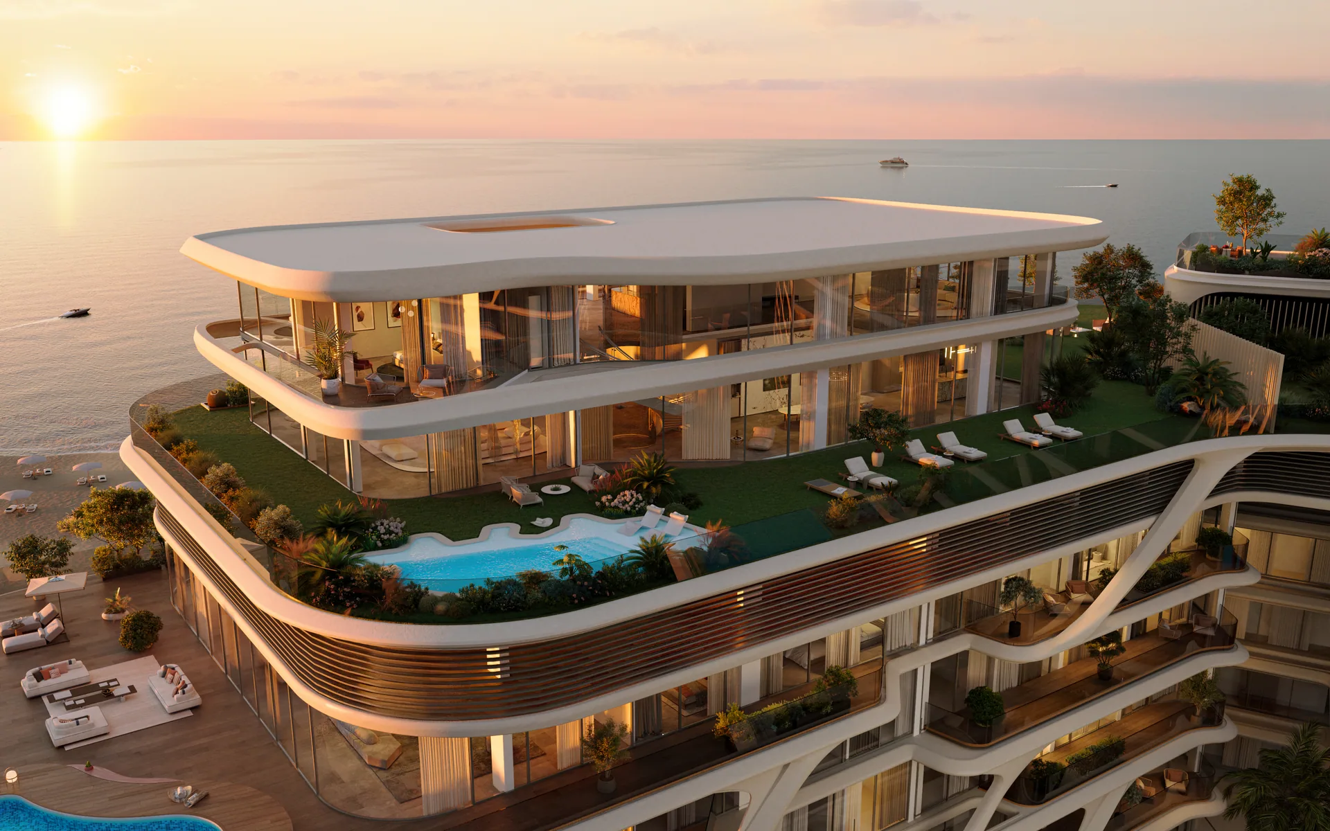 Jacob & Co. Beachfront Living, Widok 360°