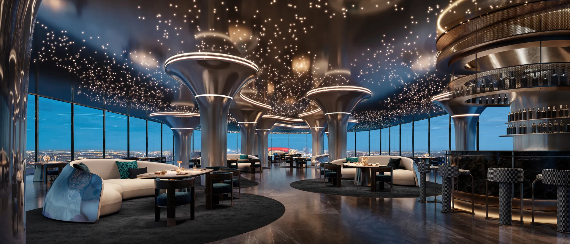 Manchester City Yas Residences, Restauracja Organic Fine Dining