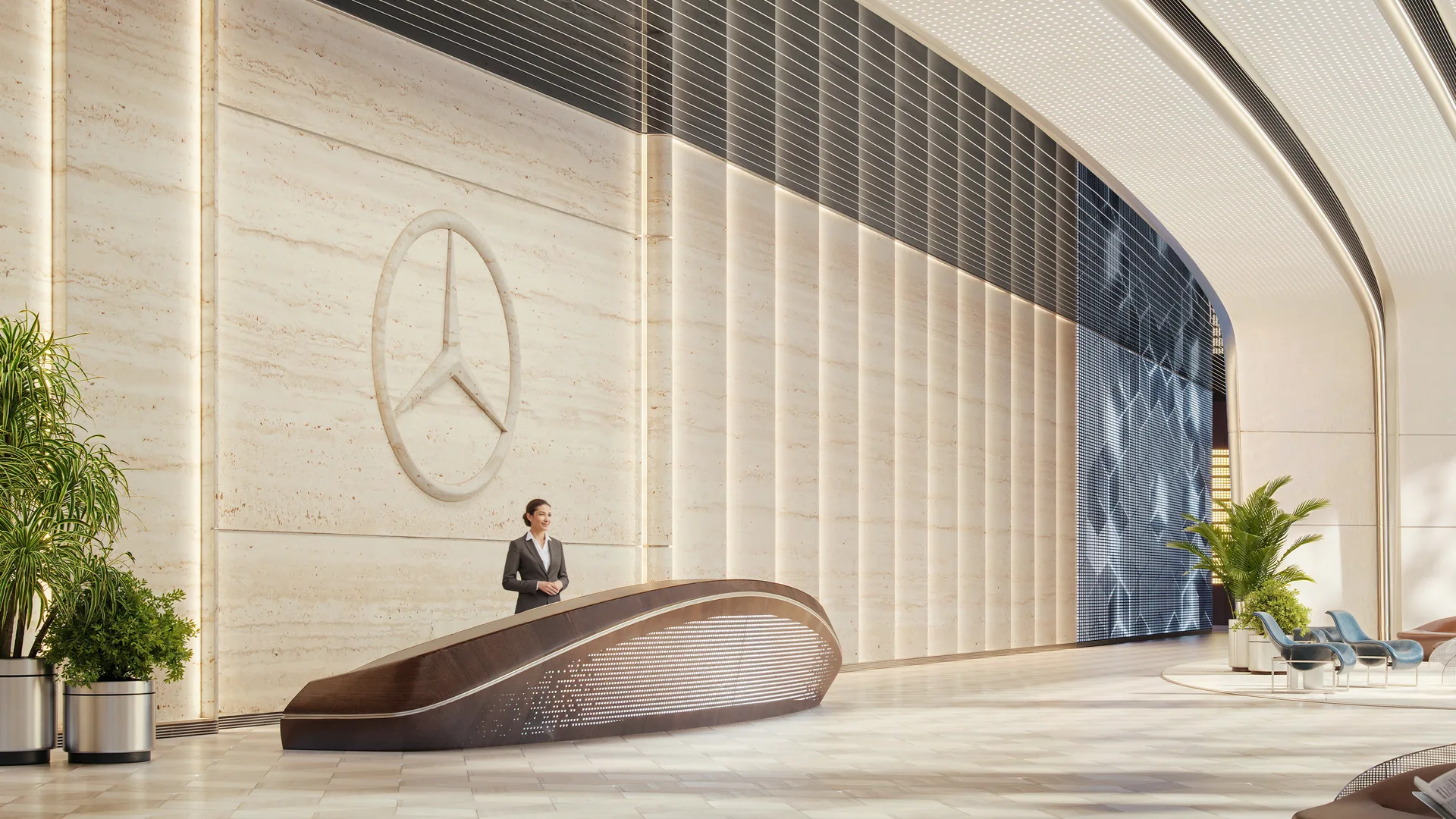 Mercedes-Benz Places | Binghatti City, Concierge i valet
