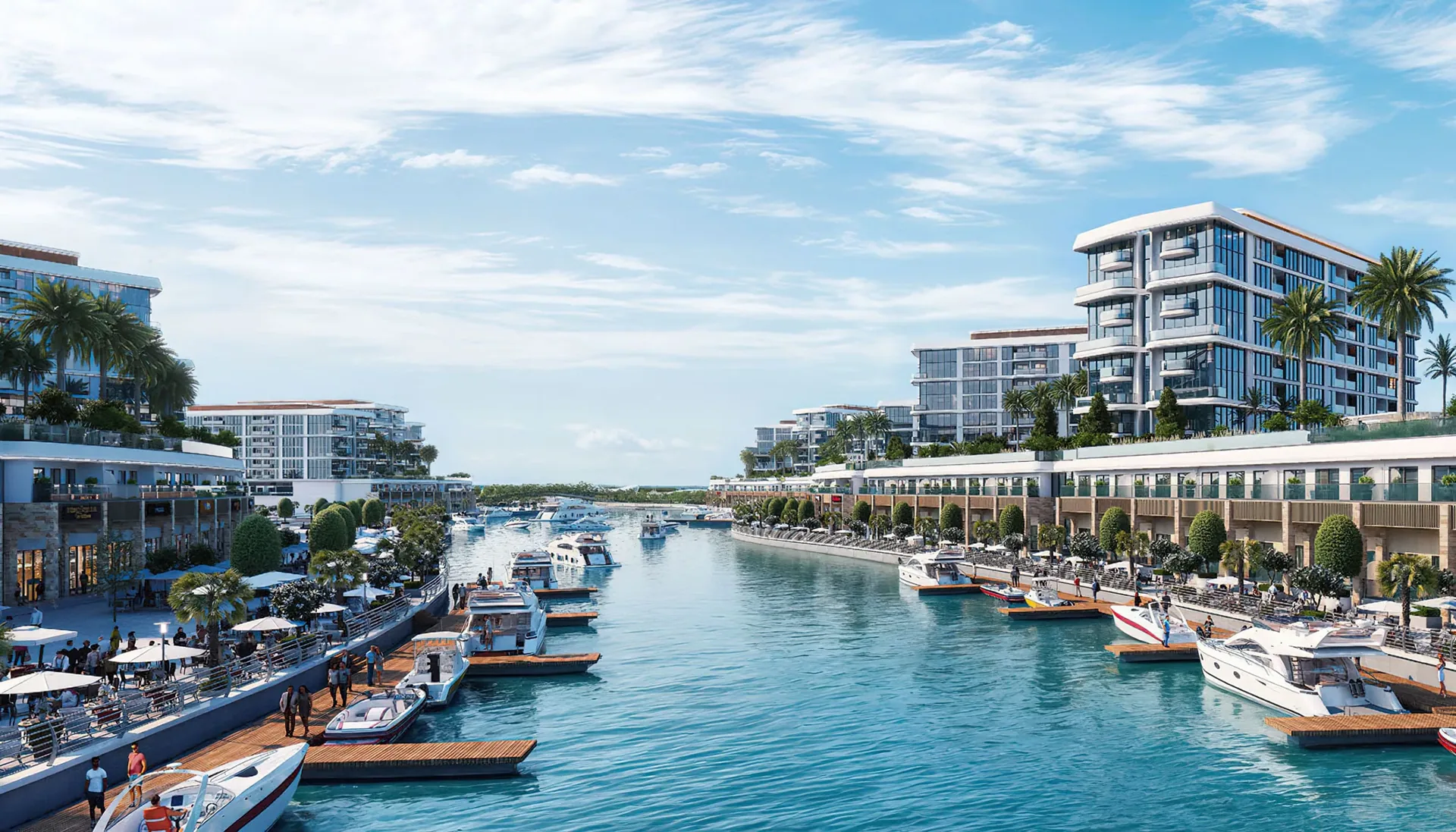 Sobha Siniya Island, Marina